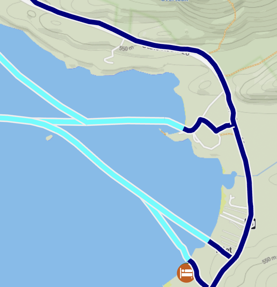 The Woods Inn Location