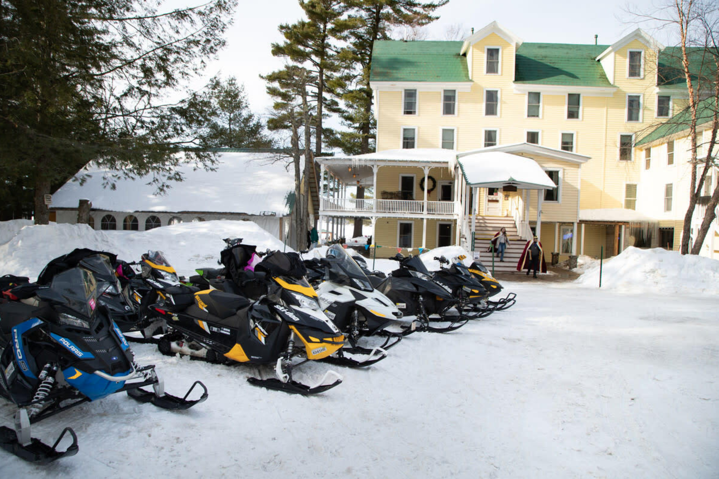 The Woods Inn Entrance